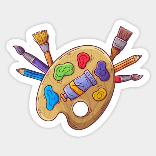 Palette Color Sticker